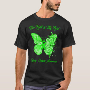 Butterfly Faith Hope Love Kidney Disease Awareness T-Shirt