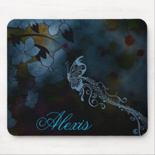Butterfly Fantasy in Flight Mouse Pad