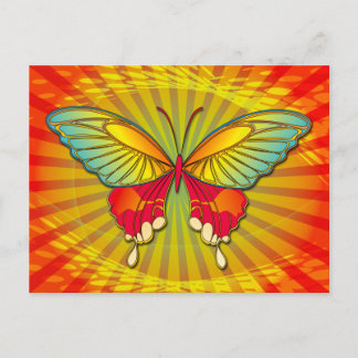 BUTTERFLY FANTASY POSTCARD