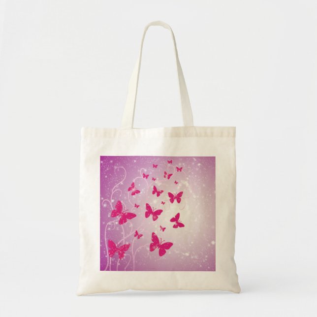 Butterfly Fantasy Tote Bag (Front)