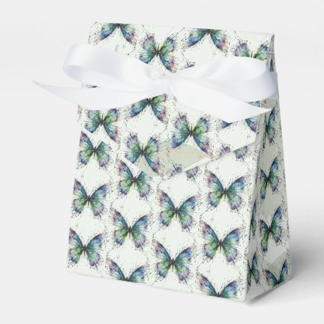 Butterfly Favour Box (Front Side)
