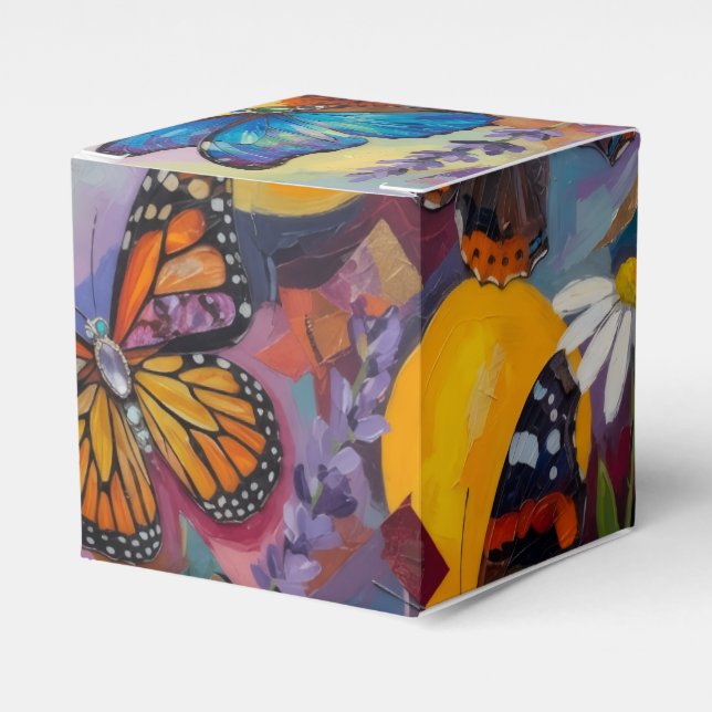 Butterfly Favour Box (Front Side)