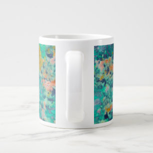 Butterfly & Feather Floral Large Coffee Mug