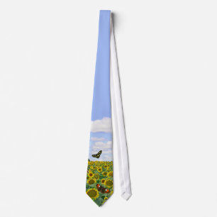 Butterfly Fields Forever Tie