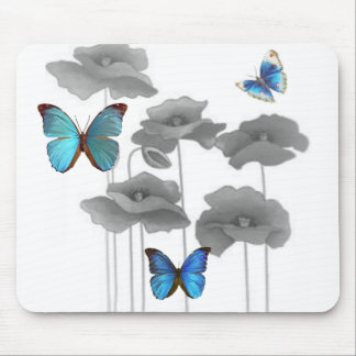 butterfly fields mouse pad