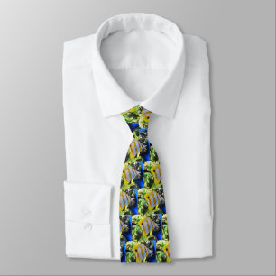 Butterfly fish tie