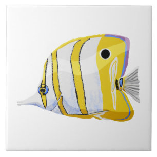 Butterfly fish tile
