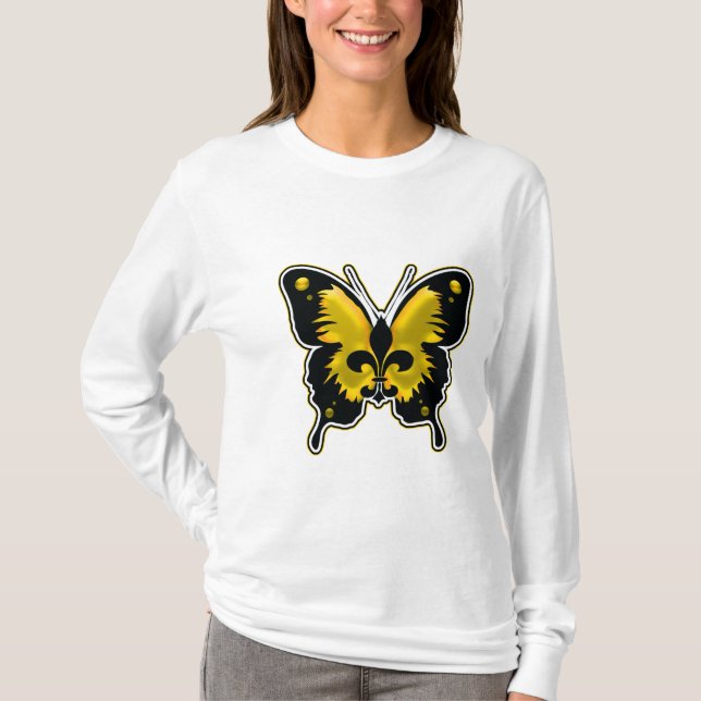 BUTTERFLY FLEUR DE LIS T-Shirt (Front)