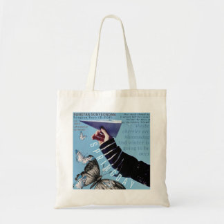 Butterfly Flight Canvas Tote Bag