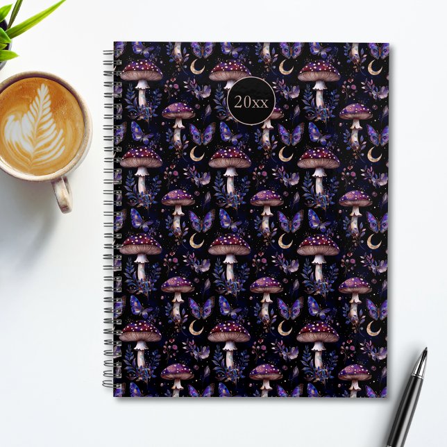 Butterfly, Floral and Mushroom Celestial Pattern Planner (Creator Uploaded)