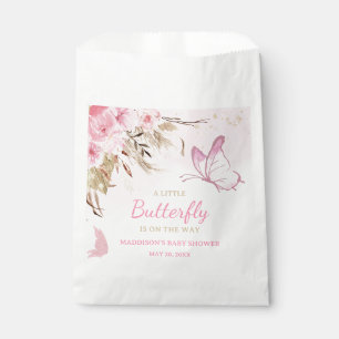 Butterfly Floral Baby Shower  Favour Bags