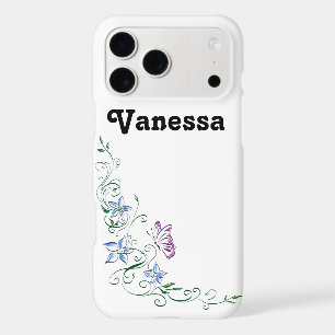 Butterfly & Floral Border Design -