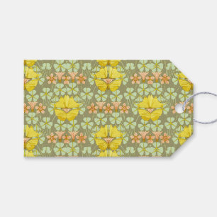 Butterfly Floral Botanical Colourful Gift Tags