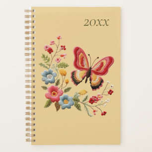 Butterfly Floral Planner