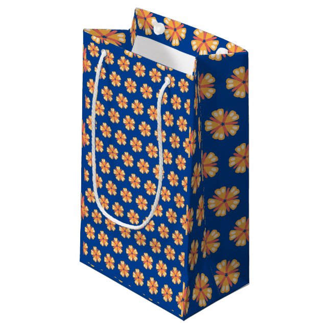 Butterfly Flower Small Gift Bag (Front Angled)