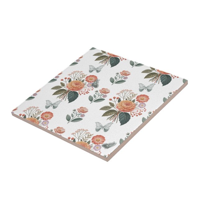 Butterfly Flower spells Tile (Side)