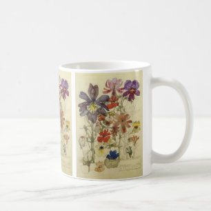 Butterfly Flowers by Charles Mackintosh Coffee Mug