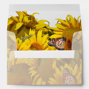 Butterfly Flowers Floral Wildlife Animals Garden Envelopes