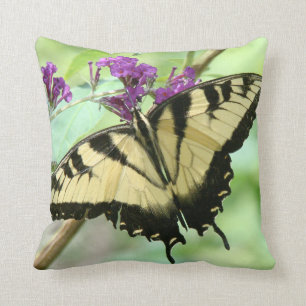 Butterfly Flowers Pillow