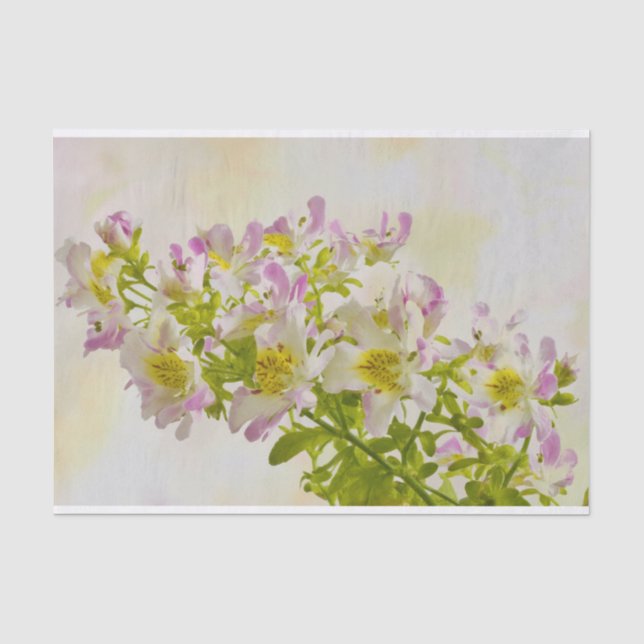 Butterfly Flowers Tissue Paper (Front)