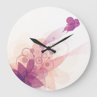 Butterfly Fly Away Wall Clocks & Numeral Options