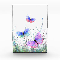 Butterfly Flying Photo Block Spring