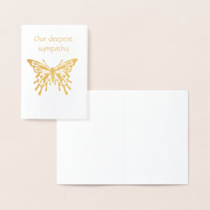 Butterfly Foil Card