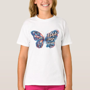 Butterfly for the USA 250th anniversary T-Shirt