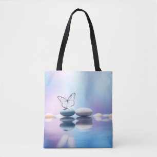 Butterfly Forest Nature Serene Tranquil Tote Bag