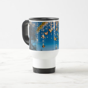 Butterfly Forest  Travel Mug