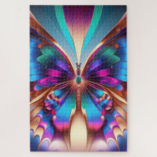 Butterfly fragments jigsaw puzzle