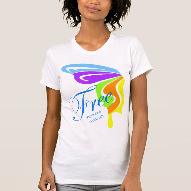 Butterfly Free T-Shirt (Front)