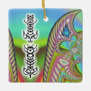 "Butterfly Freedom" Ceramic Ornament