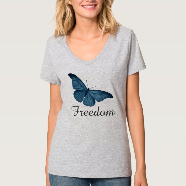 Butterfly Freedom T-Shirt (Front)