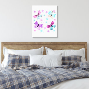 Butterfly Friends Canvas Print