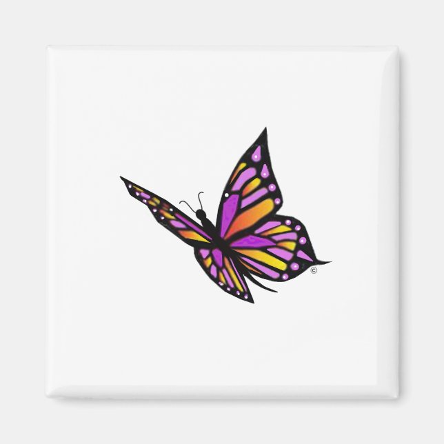Butterfly from Heaven Magnet (Front)