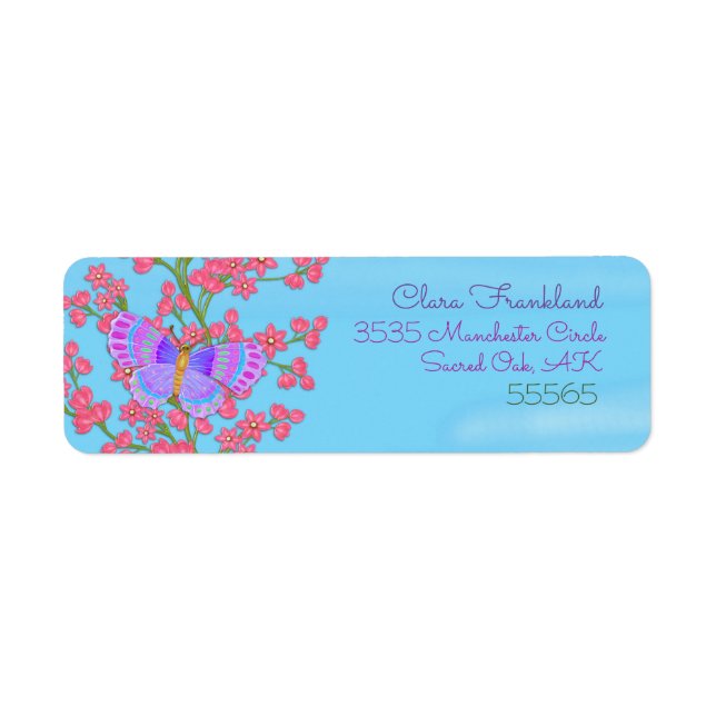 Butterfly Garden 3D Whimsey  (Front)