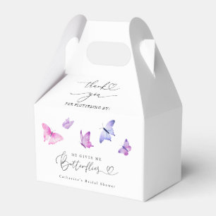 Butterfly Garden Bridal Shower Favour Box