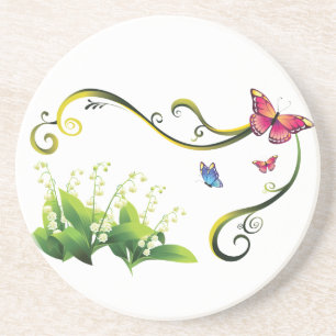 Butterfly Garden Coaster