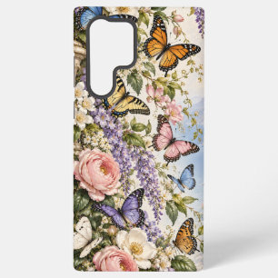Butterfly Garden Floral Phone Case