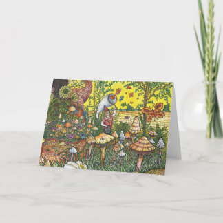 Butterfly Garden Greeting Card