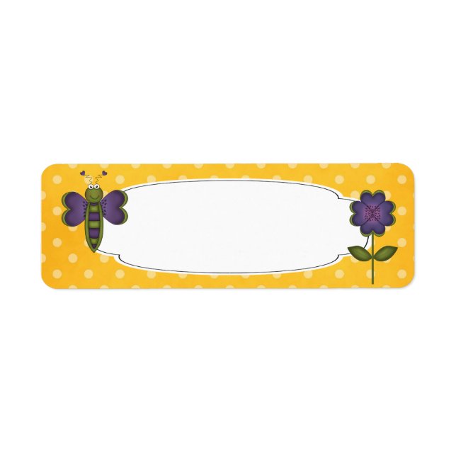 Butterfly Garden Label (Front)