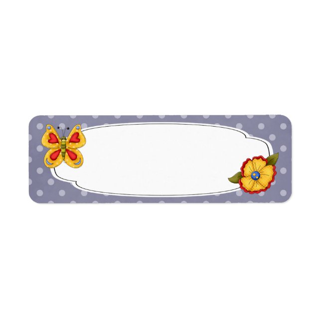 Butterfly Garden Label (Front)