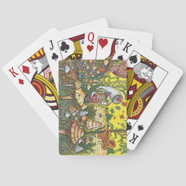 Butterfly Garden Playing Cards (Back)