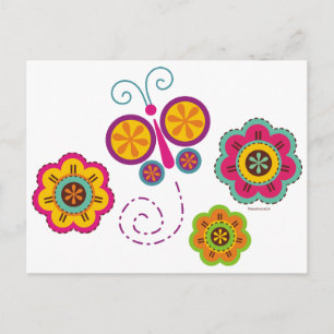 Butterfly Garden Postcards