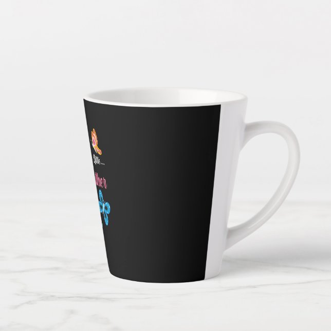 Butterfly Gift | Alone We Can Do So Little Latte Mug (Right)