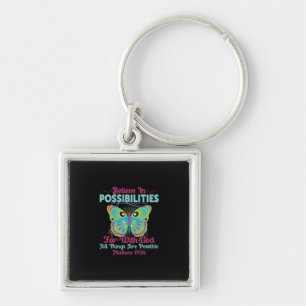 Butterfly Gift Believe In Possibilities Key Ring