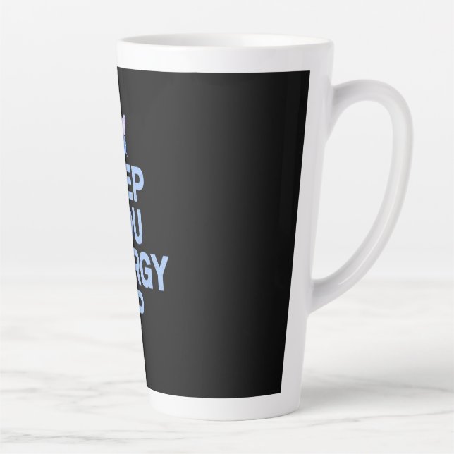 Butterfly Gift | Keep Your Energy Up Latte Mug (Right)