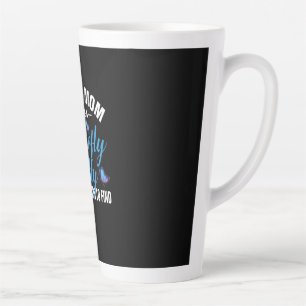 Butterfly Gift Single Mom Is Like A Butterfly Latte Mug