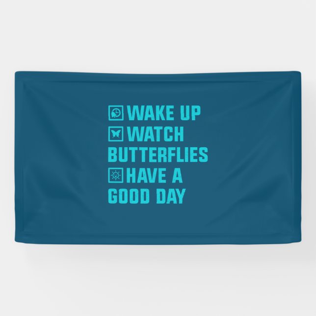 Butterfly Gift | Wake Up What Butterfly Banner (Horizontal)